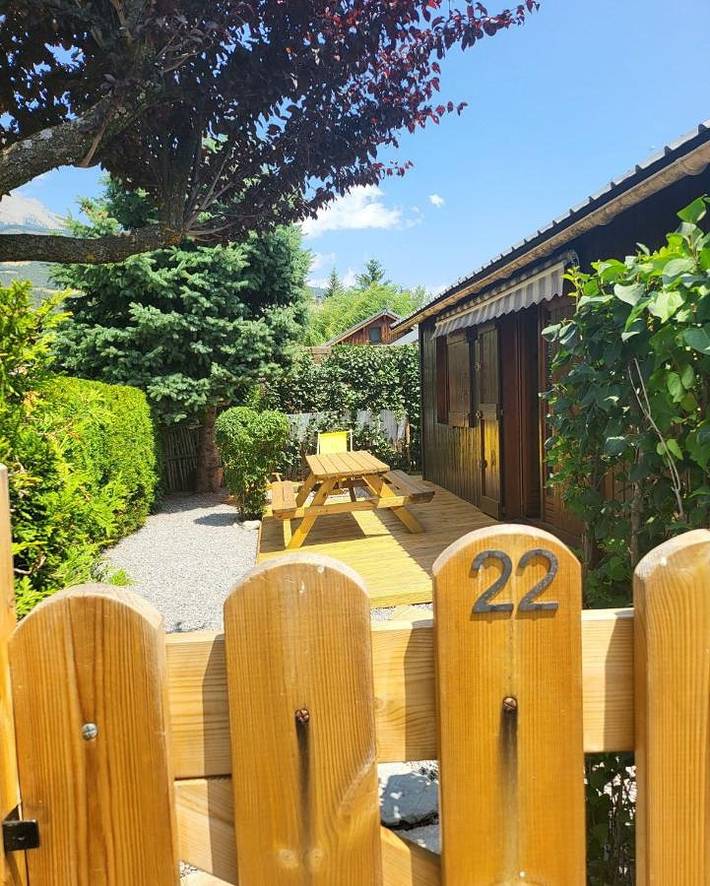 Chalet pour 4 personnes, avec Terrasse ainsi que Jardin et Vue à Barcelonnette