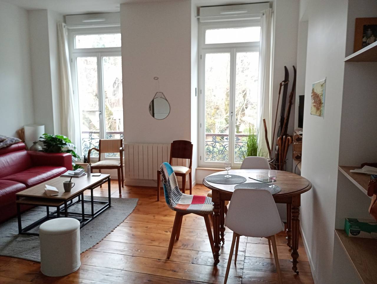 Ganze Wohnung, T3-Apartment „Vue Aneto“ im Herzen von Luchon mit Südbalkon und Bergblick in Luchon-Superbagnères, Bagnères-de-Luchon