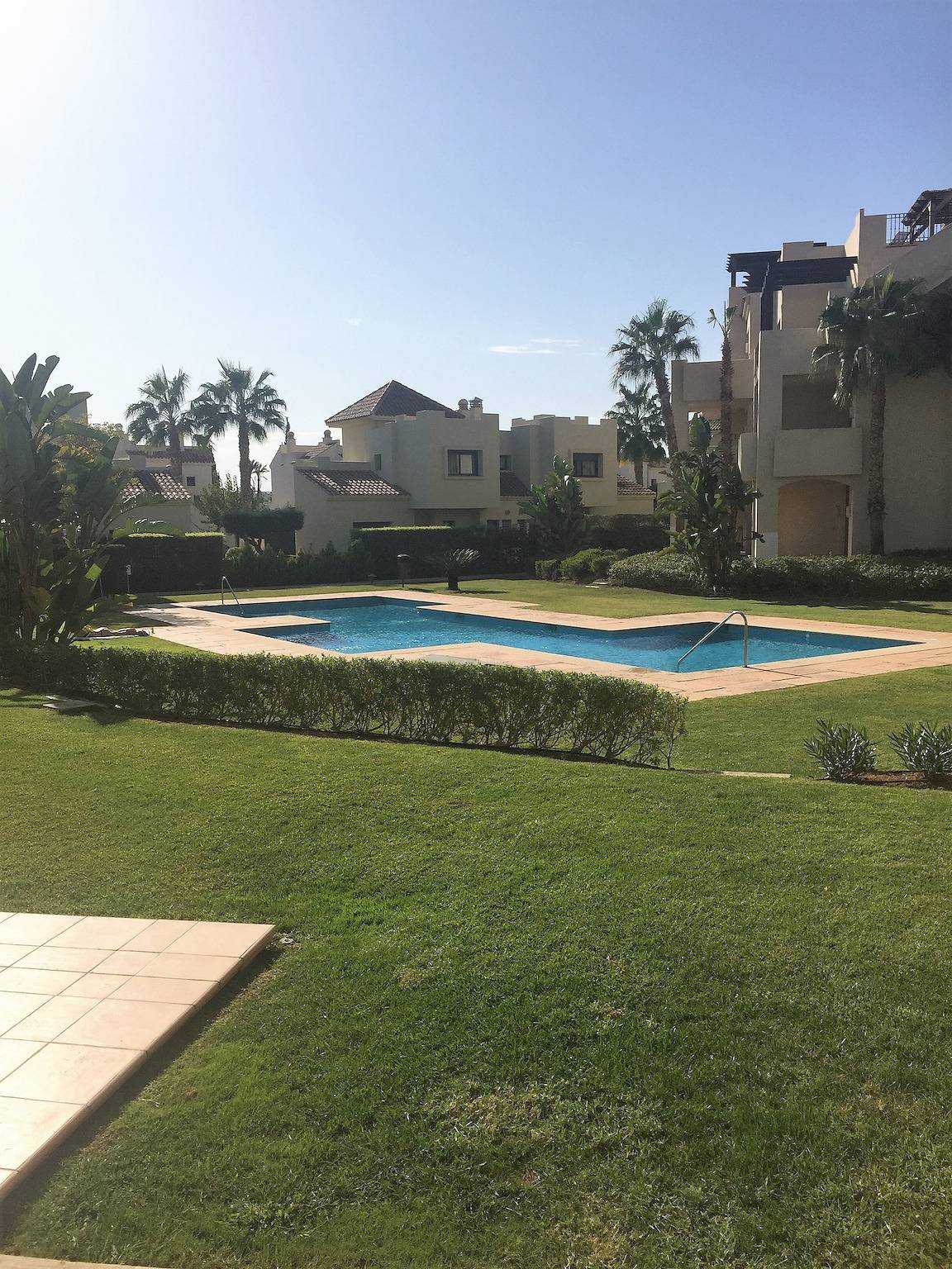 Hel leilighet, Ferieleilighet for 6 personer med badebasseng in Roda Golf, San Javier