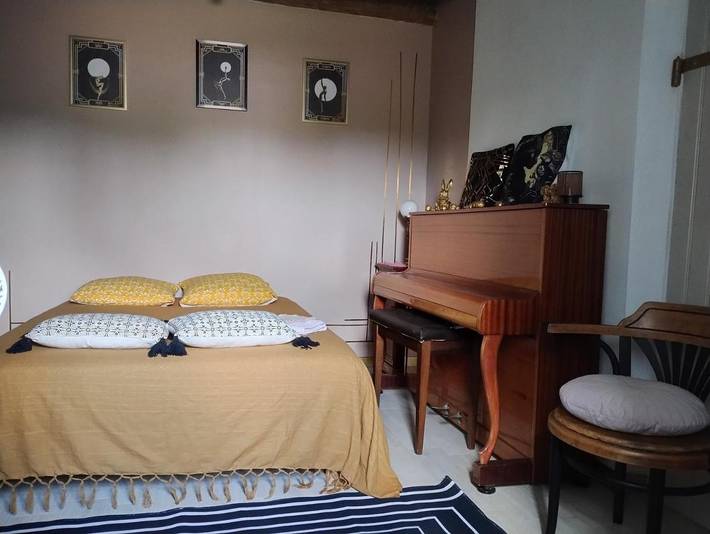 Appartement de vacances pour 3 personnes, avec Terrasse et Jardin