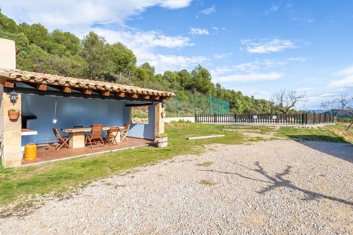 Chalet para 6 personas, con balcón y jardín en Aragón