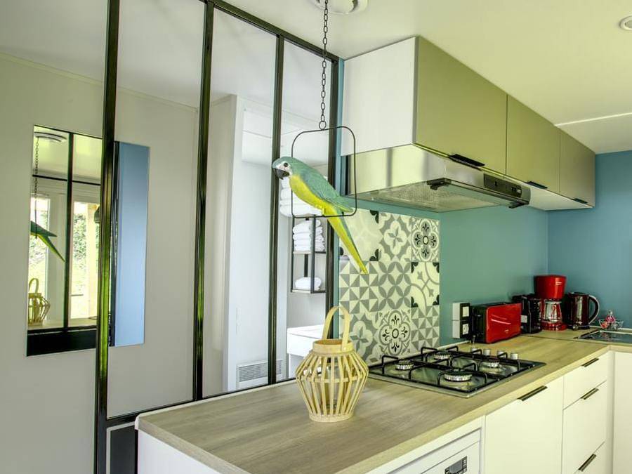 Camping Nantes Camping  - Mobilhome 6 personas - Chalet Atlántico 3 habitaciones + 2 baños 40m² + Spa in Nantes, Nantes region