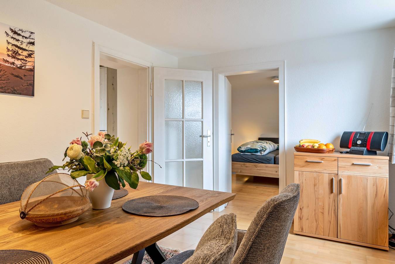 Ganze Wohnung, Ferienwohnung 'Straub' mit Gemeinschaftsgarten und Wlan in Freudenstadt, Mittlerer Schwarzwald