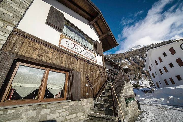 Chambre d’hôte pour 2 personnes, avec vue ainsi que sauna et jardin à La Thuile - 4