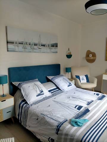 Chambre d’hôte pour 2 personnes, avec jardin à Étables-sur-Mer