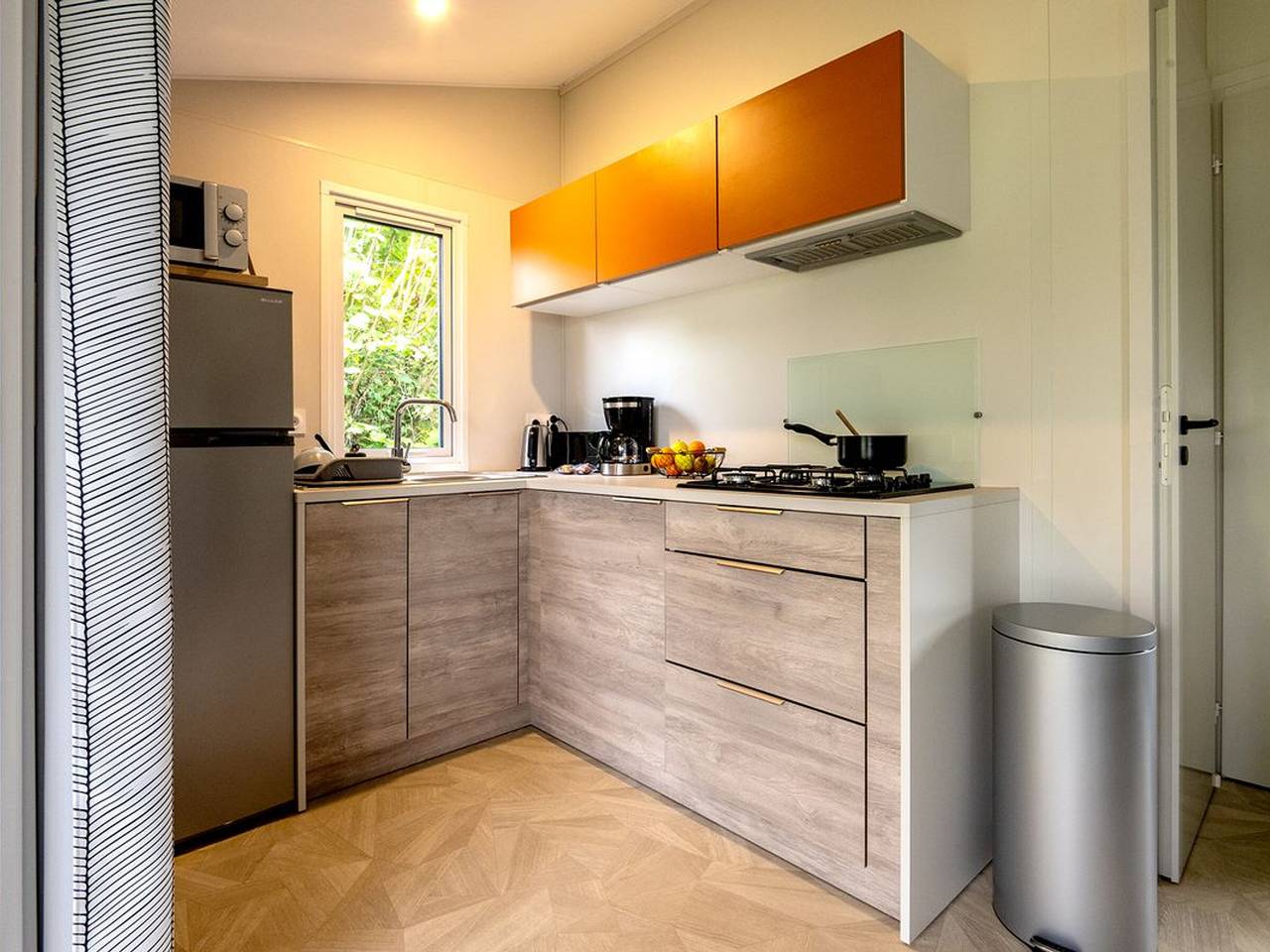 Mobile home with private spa and terrace in Pordic in Pordic, Côte de Goëlo