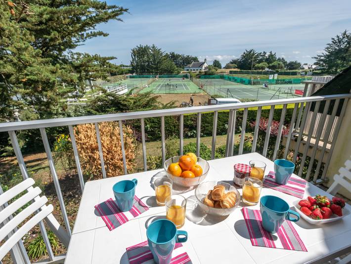 Ferienwohnung für 4 Personen, mit Garten und Balkon in Quiberon - 2
