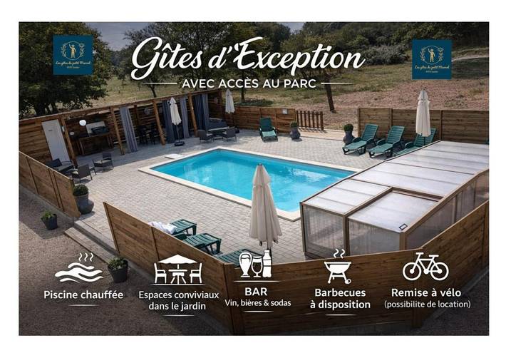 Maison d’hôte pour 2 personnes, avec Terrasse ainsi que Jardin et Piscine