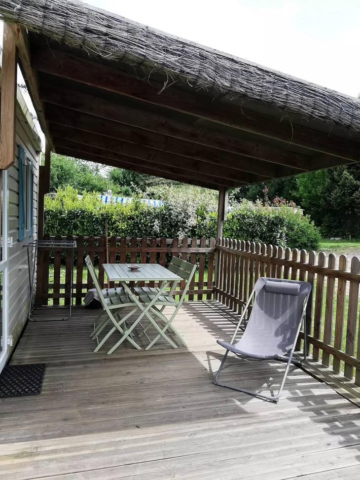 Camping pour 4 personnes, avec terrasse et piscine dans l' Eure - 2