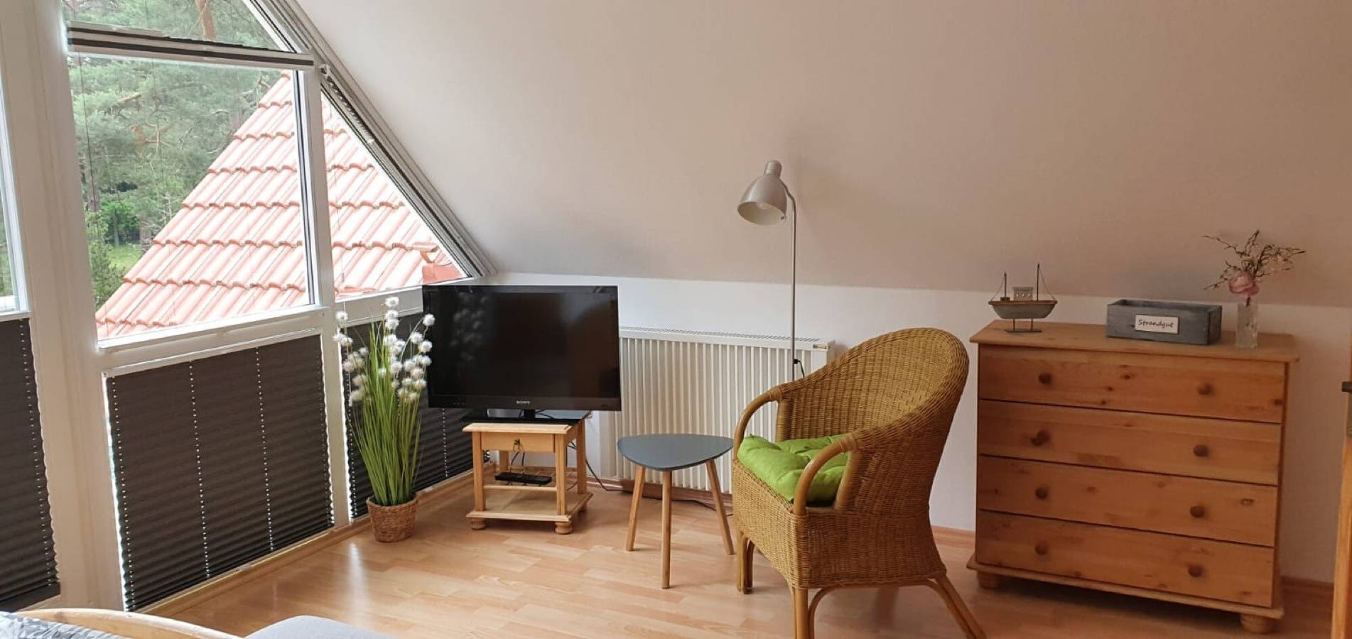 Ganze Wohnung, Ferienwohnung 'Fewo Meerzeit' mit Balkon und Wlan in Ostseebad Prerow, Prerow