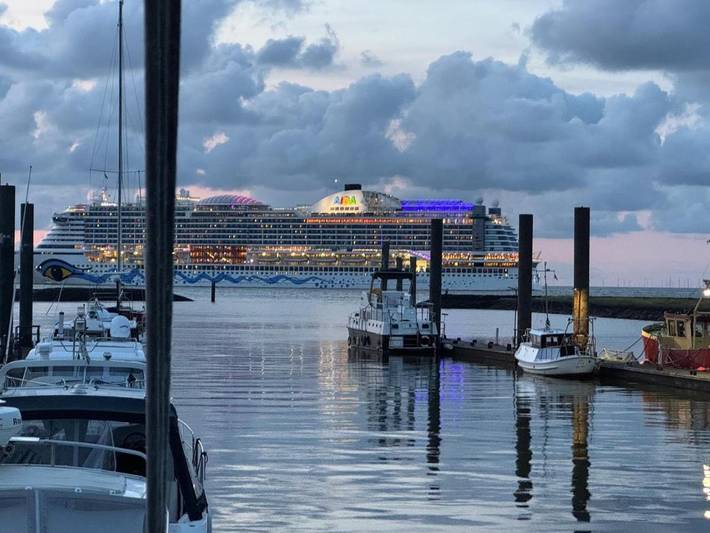 Boot für 4 Personen, mit Seeblick und Ausblick sowie Terrasse an der Nordsee - 2