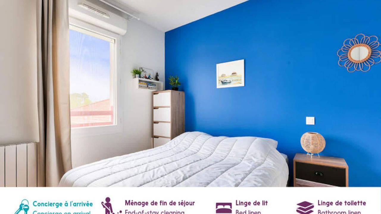 Apartamento vacacional entero, Ferienwohnung für 2 Personen (42 m²) in Arès in Arès, Region de Arcachon