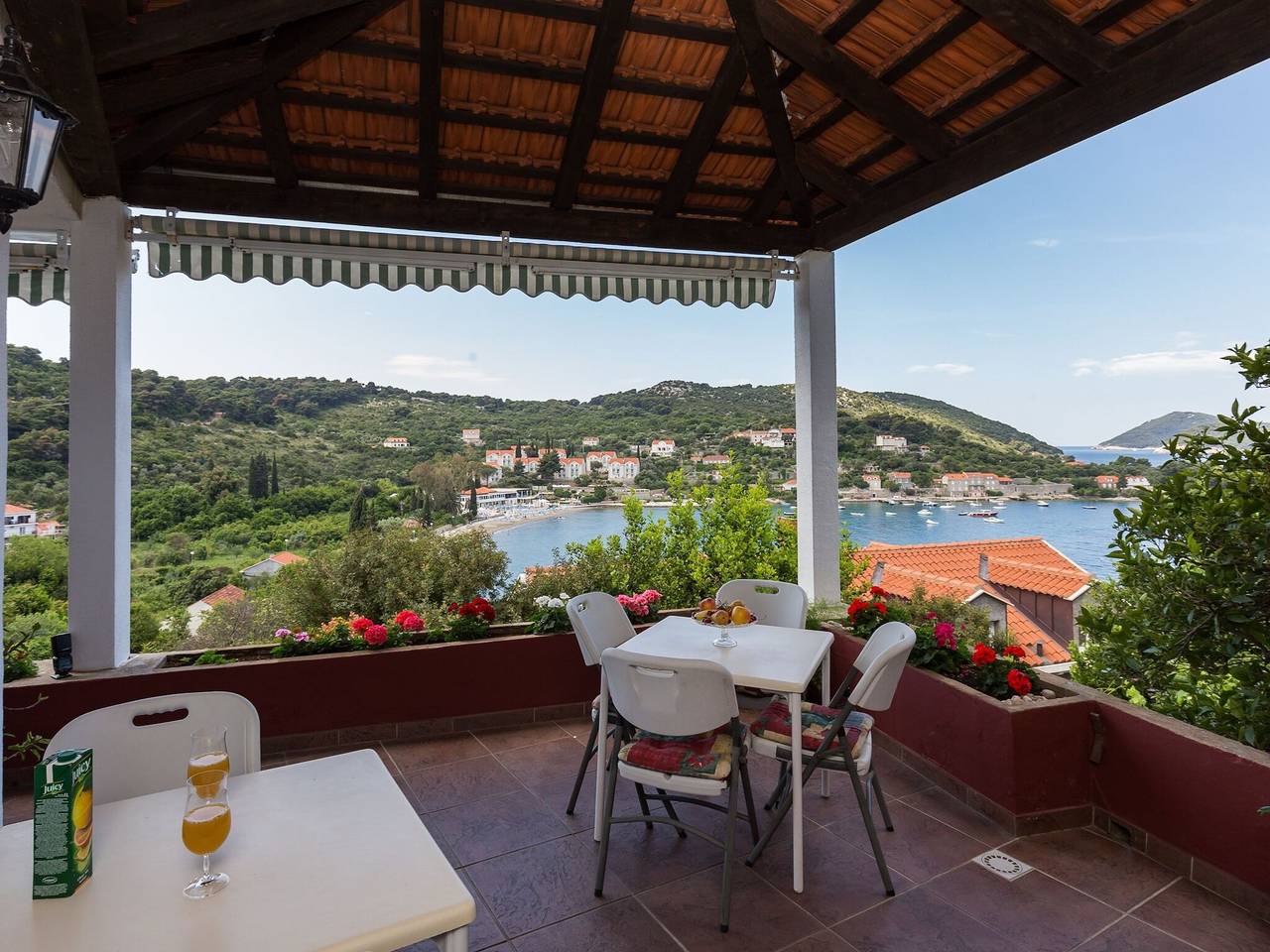 Ganze Wohnung, Apartments Miskovic - Studio Apartment with Balcony and Sea View (East) in Koločep, Grad Dubrovnik