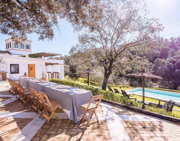 Chalet para 20 personas, con Jardín y Piscina para niños en Andalucía - 3