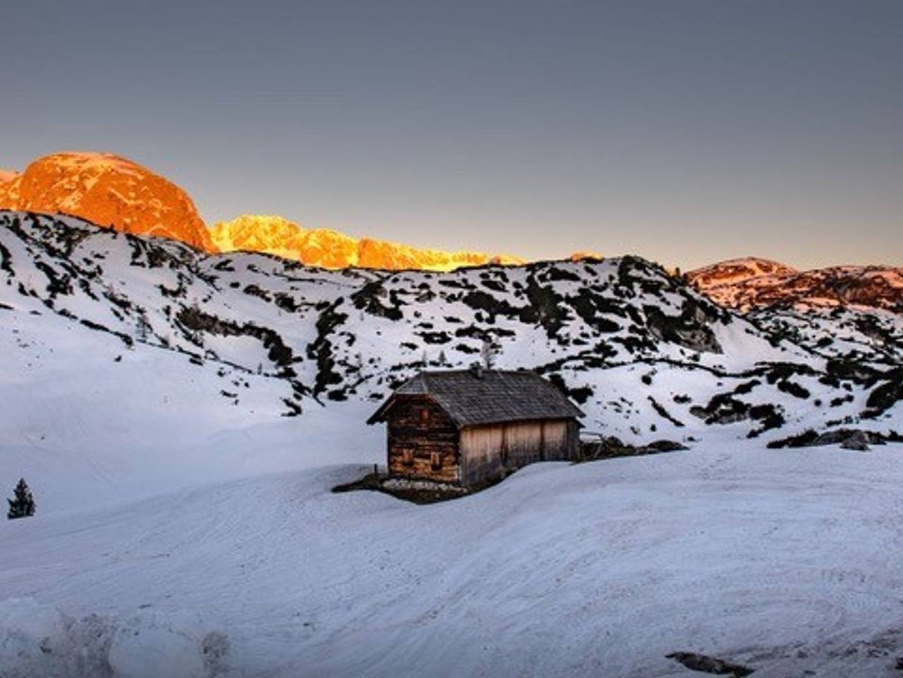 Gjaid Alm auf 1739 - Doppelzimmer in Obertraun, Dachstein Salzkammergut