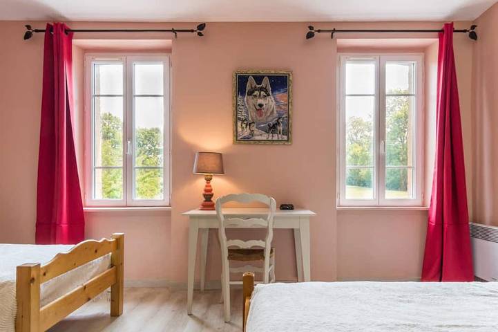 Gîte pour 6 personnes, avec jardin, animaux acceptés à Saint-Martin-de-Cenilly - 3