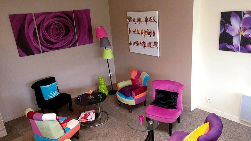 Hôtel pour 2 personnes, avec terrasse et jardin, animaux acceptés