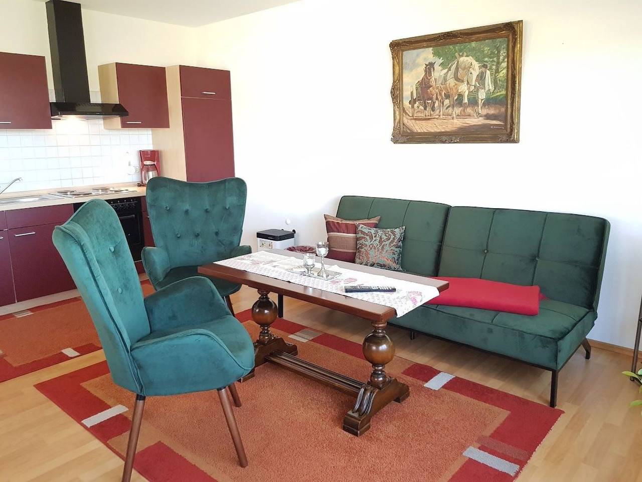 Ganze Ferienwohnung, Ferienwohnung am See - 2 Raum Ferienwohnung mit Seeblick in Seedorf (Sellin), Sellin