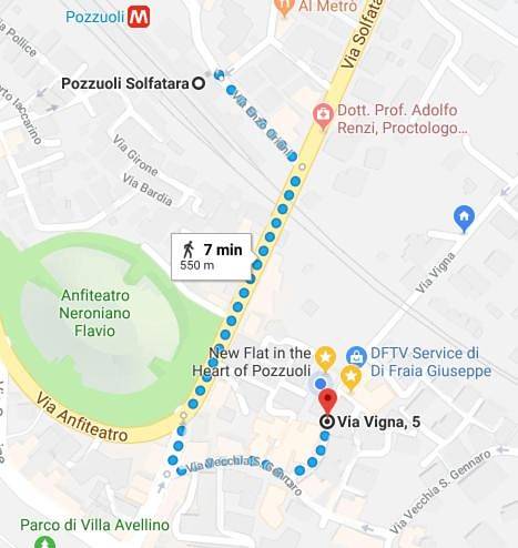 Ganze Wohnung, New Flat in the Heart of Pozzuoli in Pozzuoli, Neapel Provinz