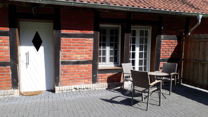 Ferienwohnung für 3 Personen, mit Balkon/Terrasse und Terrasse in Warendorf