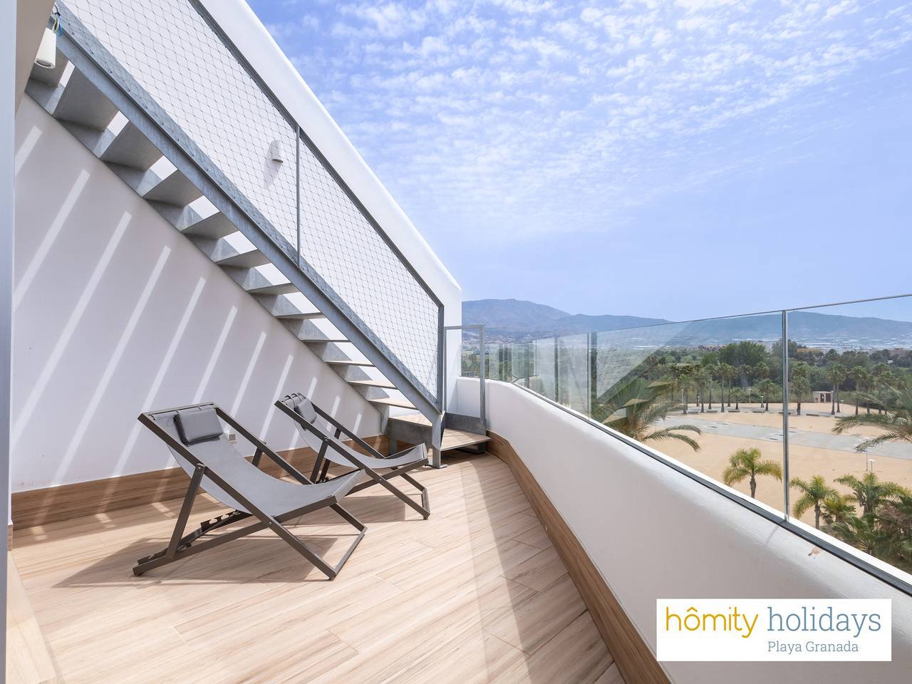 Geheel appartement, Homity Ático + Piscina Ma-2-P9-4B in Playa Granada, Motril