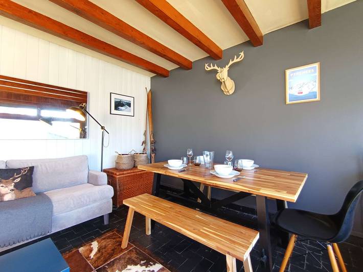 Appartement entier, T2 confortable pour 4 pers avec balcon sud et parking à 1700m d'altitude in Saint-Lary-Soulan, Parc national des Pyrénées
