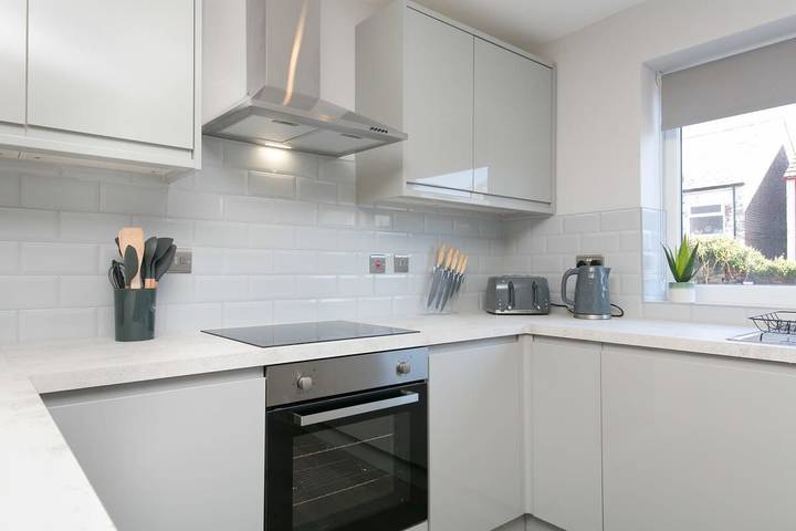 Apartamento entero, Apartamento de vacaciones para 4 personas con jardín in New Brighton (Merseyside), Merseyside