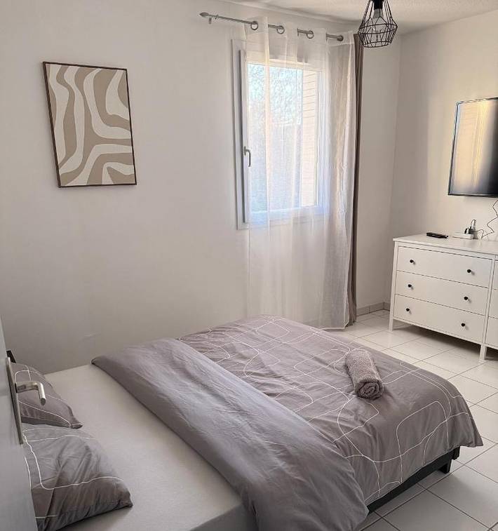 Gîte pour 2 personnes, avec jardin et vue à Le Teil