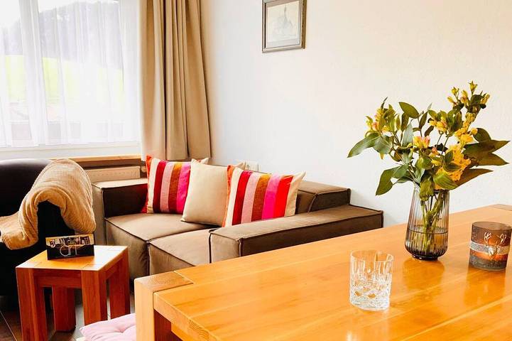 Vakantiewoning voor 4 personen, met balkon en tuin in Jungholz