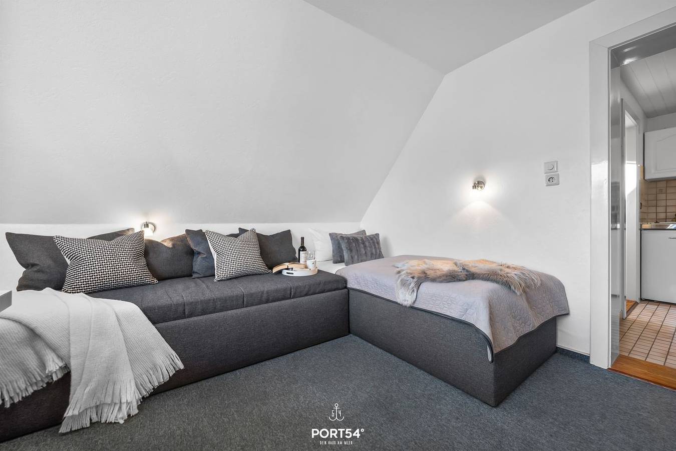 Ganze Wohnung, Komfortable Ferienwohnung Freude in St. Peter-Ording nahe dem Sandstrand in St. Peter-Bad, St. Peter-Ording