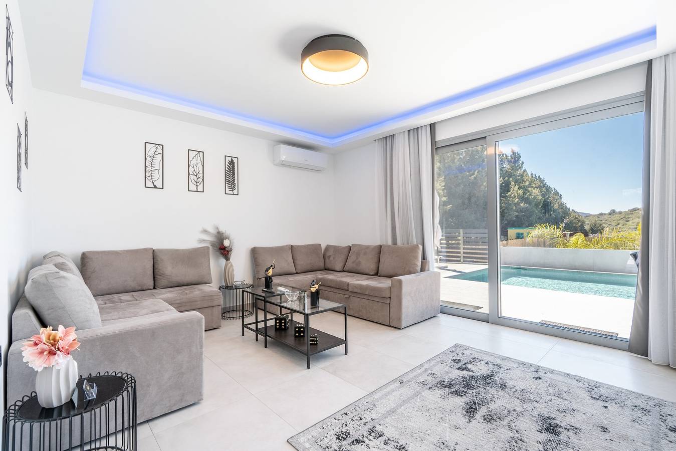 Villa för 8 Personer med balkong in Charaki, Rhodos