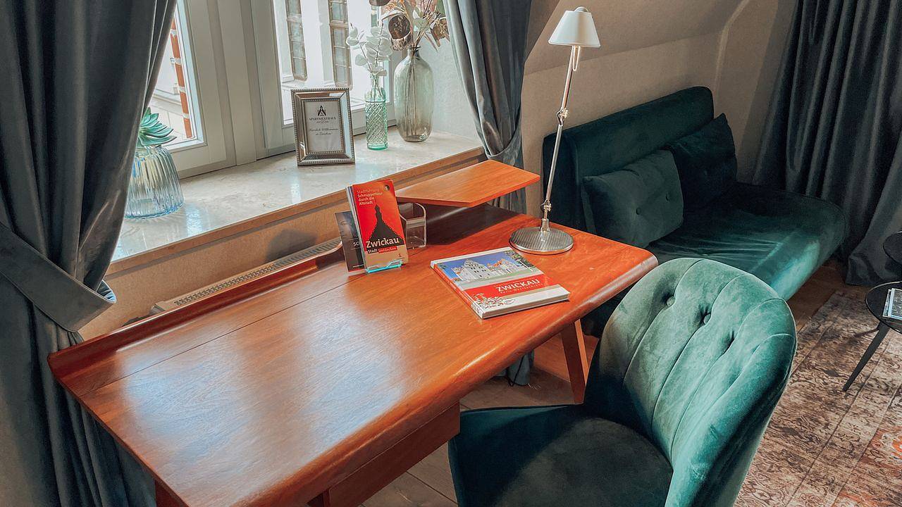 Ganze Ferienwohnung, Ferienwohnung für 2 Personen (50 m²) in Zwickau in Zwickau, Chemnitz und Umgebung