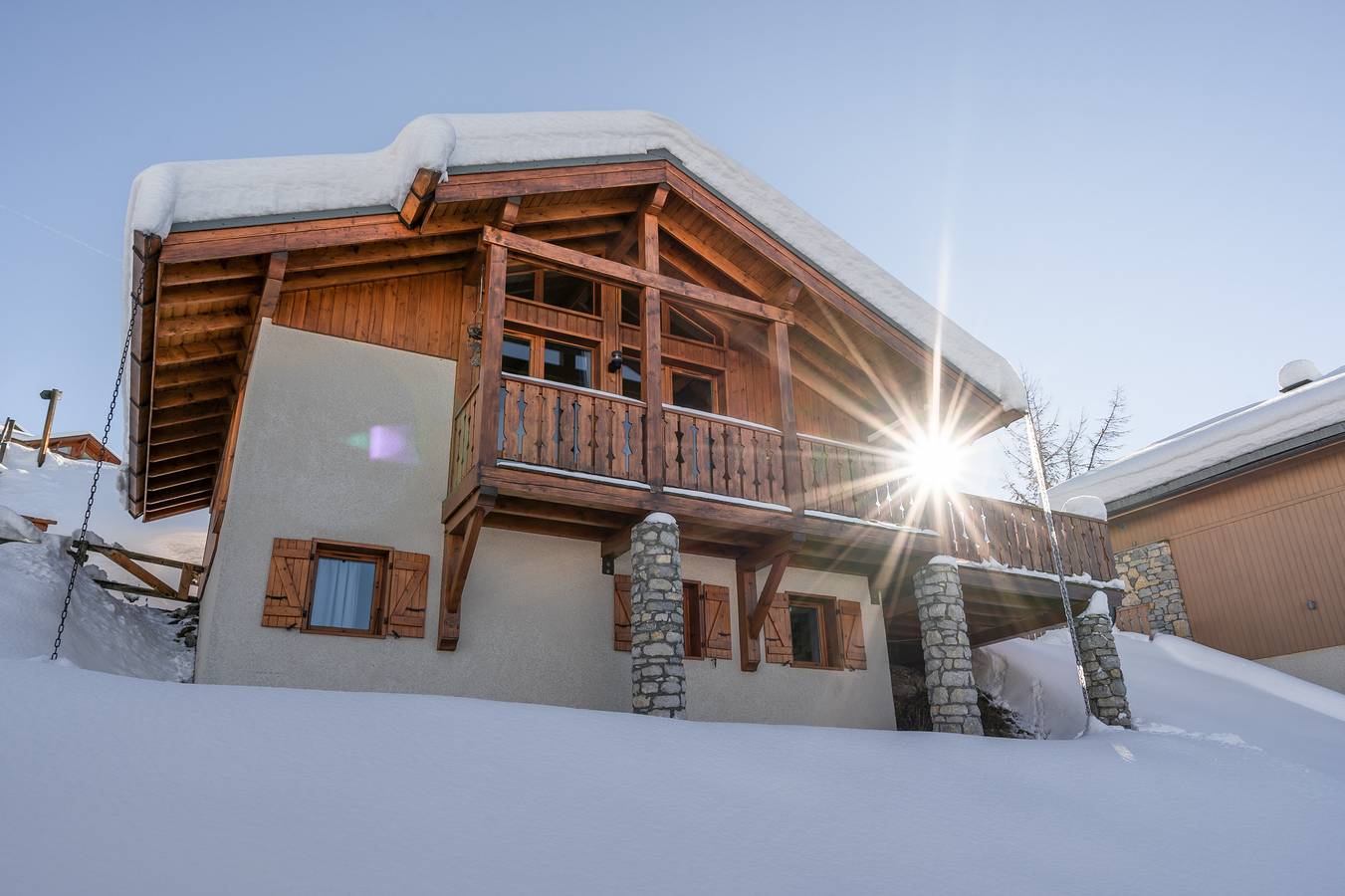 Villa France —  Inspiration -  4-pièces chalet | 6/8 personnes *** | Vallandry in Landry, Massif de la Vanoise