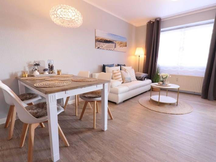 Ferienwohnung für 4 Personen, mit Balkon, mit Haustier in Schillig - 3