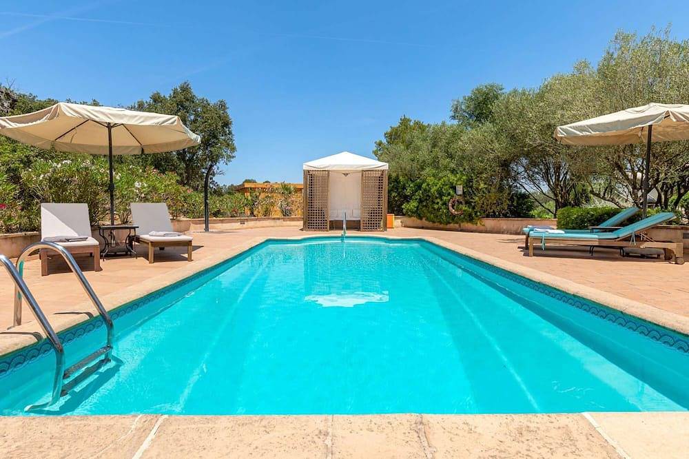 Apartamento entero, Finca Son Jorbo - Sólo adultos - Desayuno incl.- Apartamento \"Luna\" 2 dormitorios, acceso piscina in Porreras, Mallorca Sur