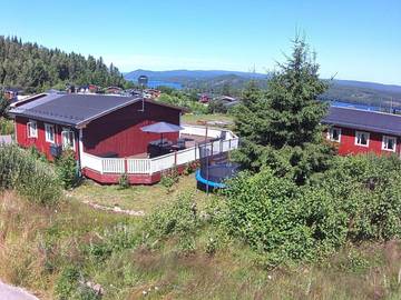 Ferienhaus für 6 Personen, mit Ausblick und Garten in Gräsmark
