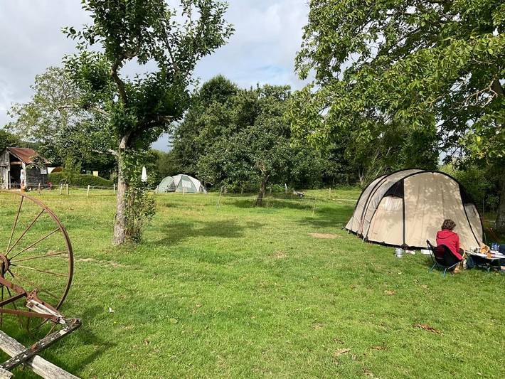 Camping pour 5 personnes, avec Jardin