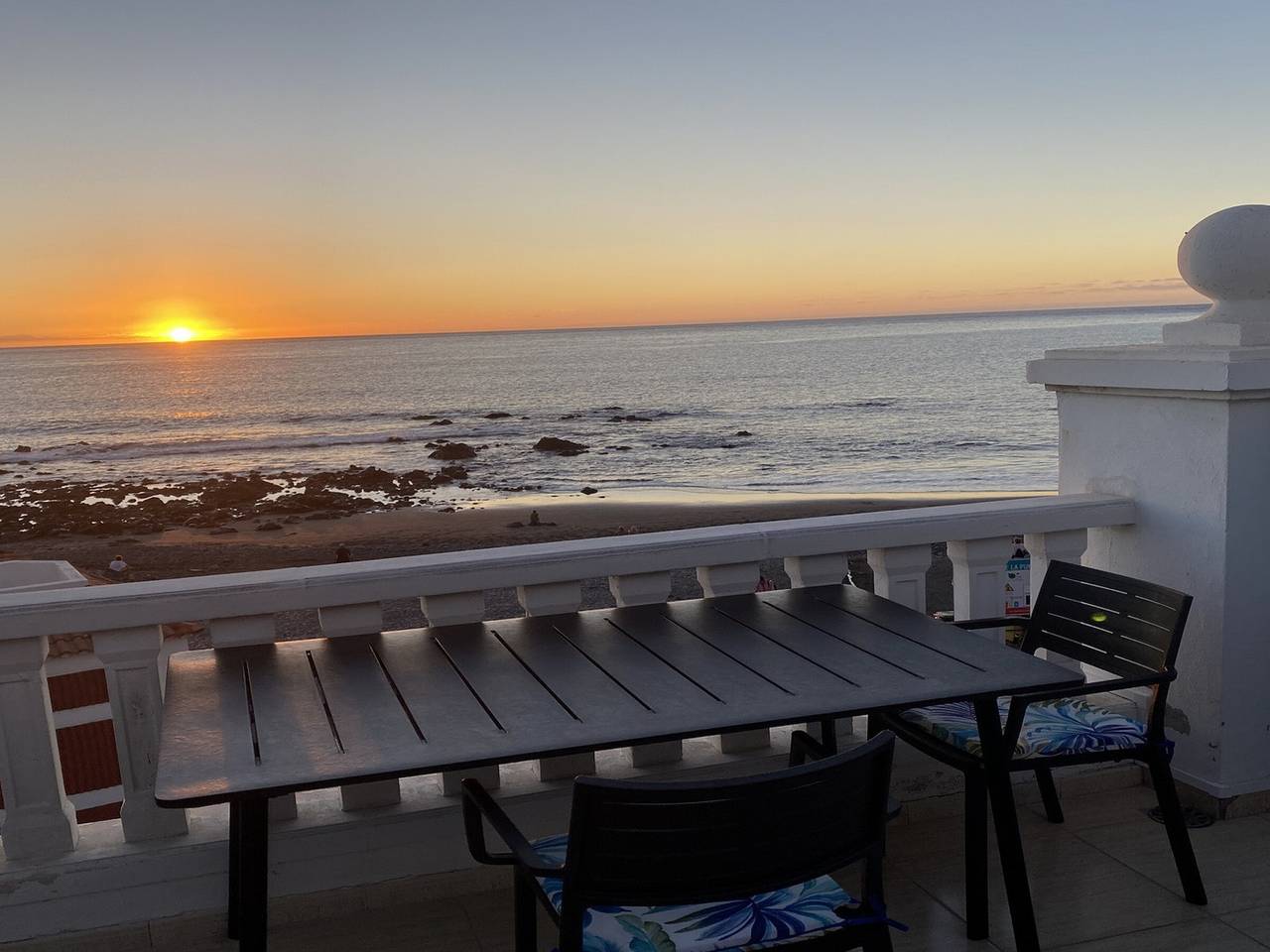 Ganze Wohnung, Modernes Apartment am Strand für 2 Personen mit Terrasse in Valle Gran Rey in La Puntilla, Valle Gran Rey