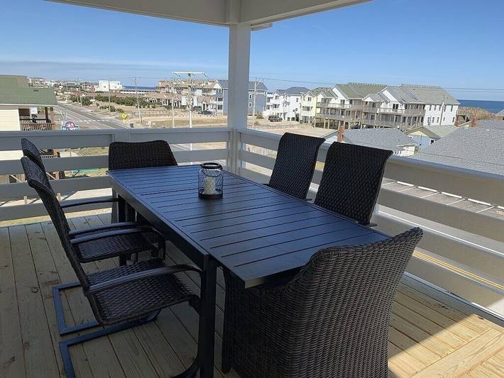 Vacation rental for 12 people, with balcony and hot tub in Nags Head