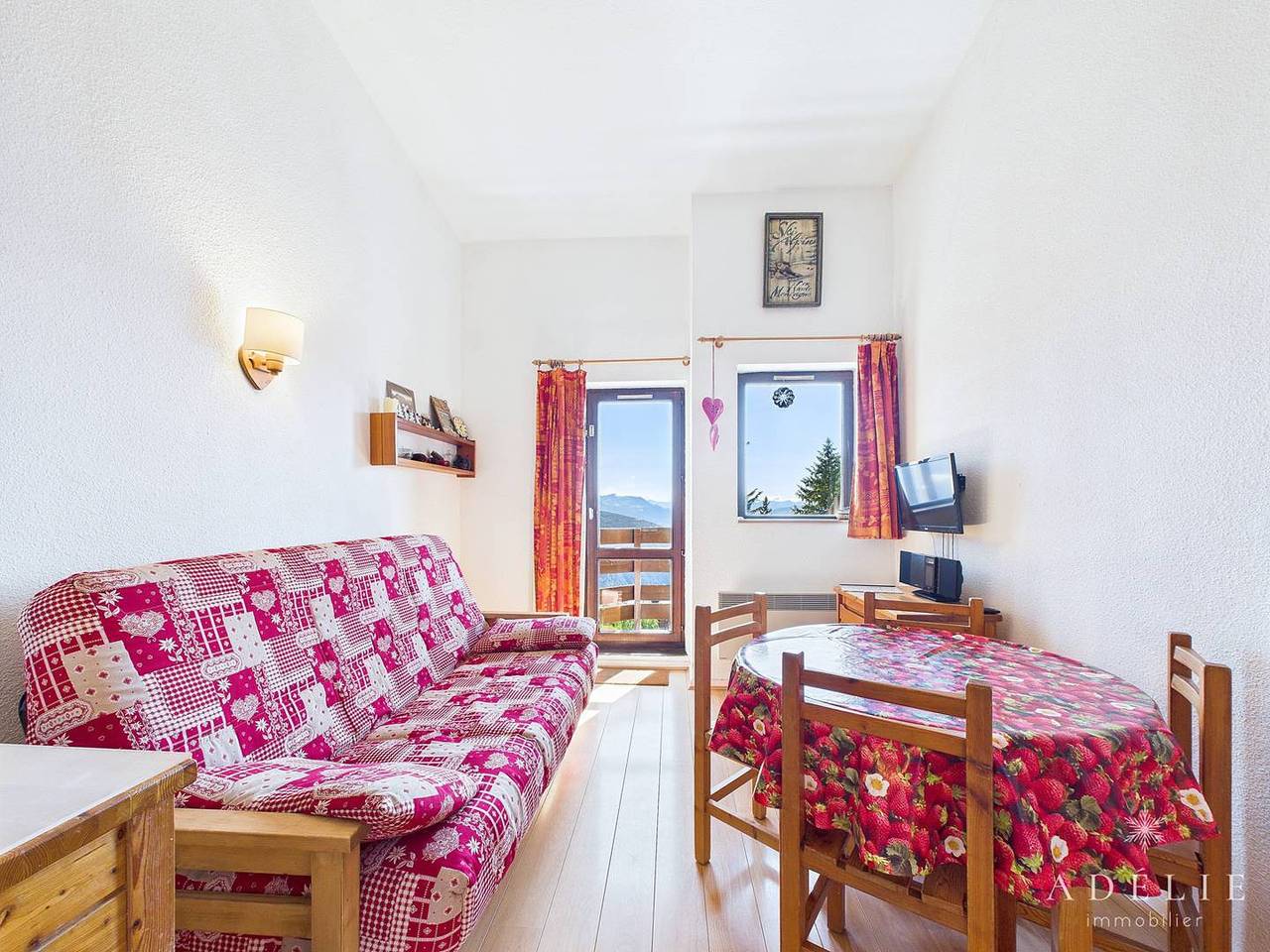 Appartement de vacances entier, Agréable studio mezzanine exposé Sud in La Rosière, Montvalezan