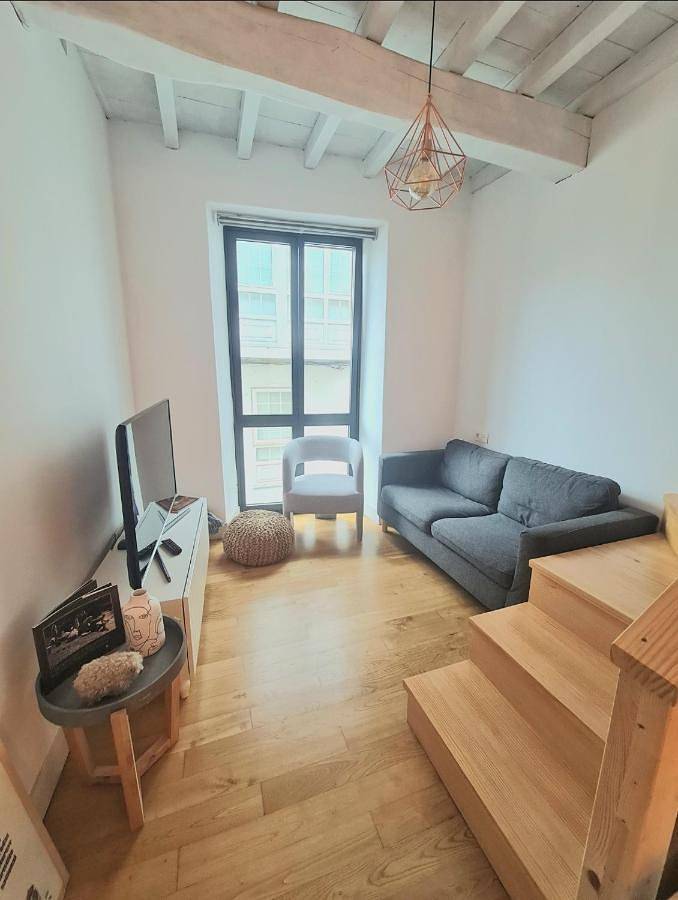 Apartamento para 4 personas, con Balcón y Terraza en Betanzos