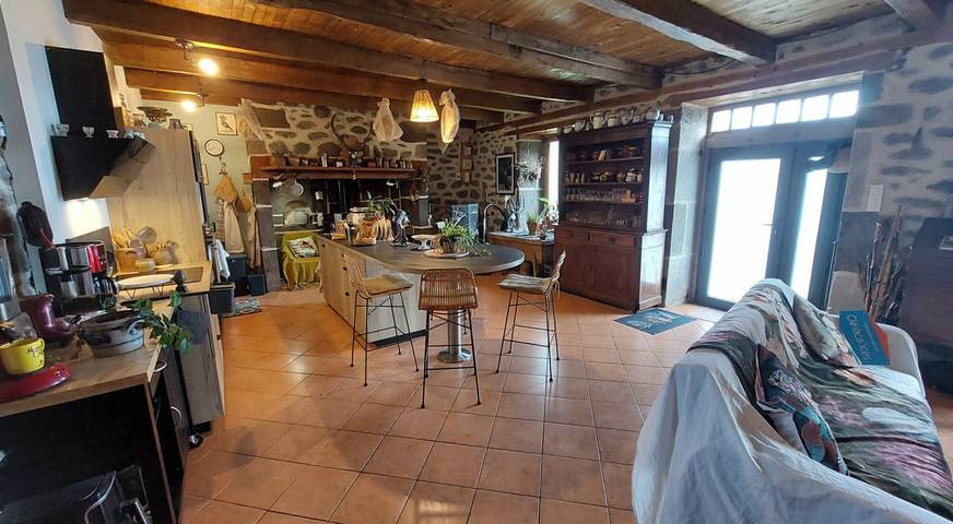 Gîte pour 5 personnes, avec jardin à Thiézac - 2