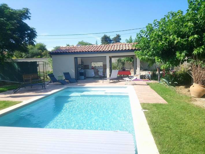 Maison d’hôte pour 2 personnes, avec Terrasse ainsi que Jardin et Piscine