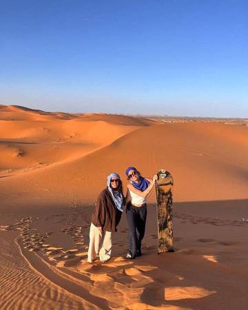 Cottage pour 2 personnes, avec vue ainsi que jardin et terrasse dans Merzouga