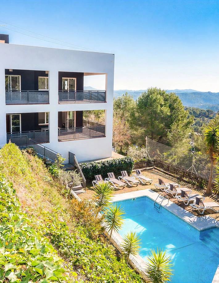 Chalet para 14 personas con piscina in Olivella, Garraf