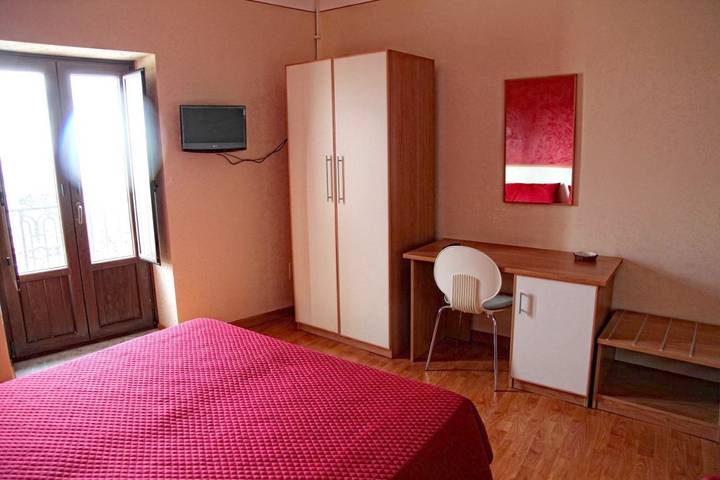 Ferienwohnung für 3 Personen, mit Balkon und Ausblick