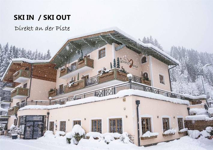 Hotel für 4 Personen, mit Garten und Seeblick sowie Terrasse und Sauna, mit Haustier in Zell am See