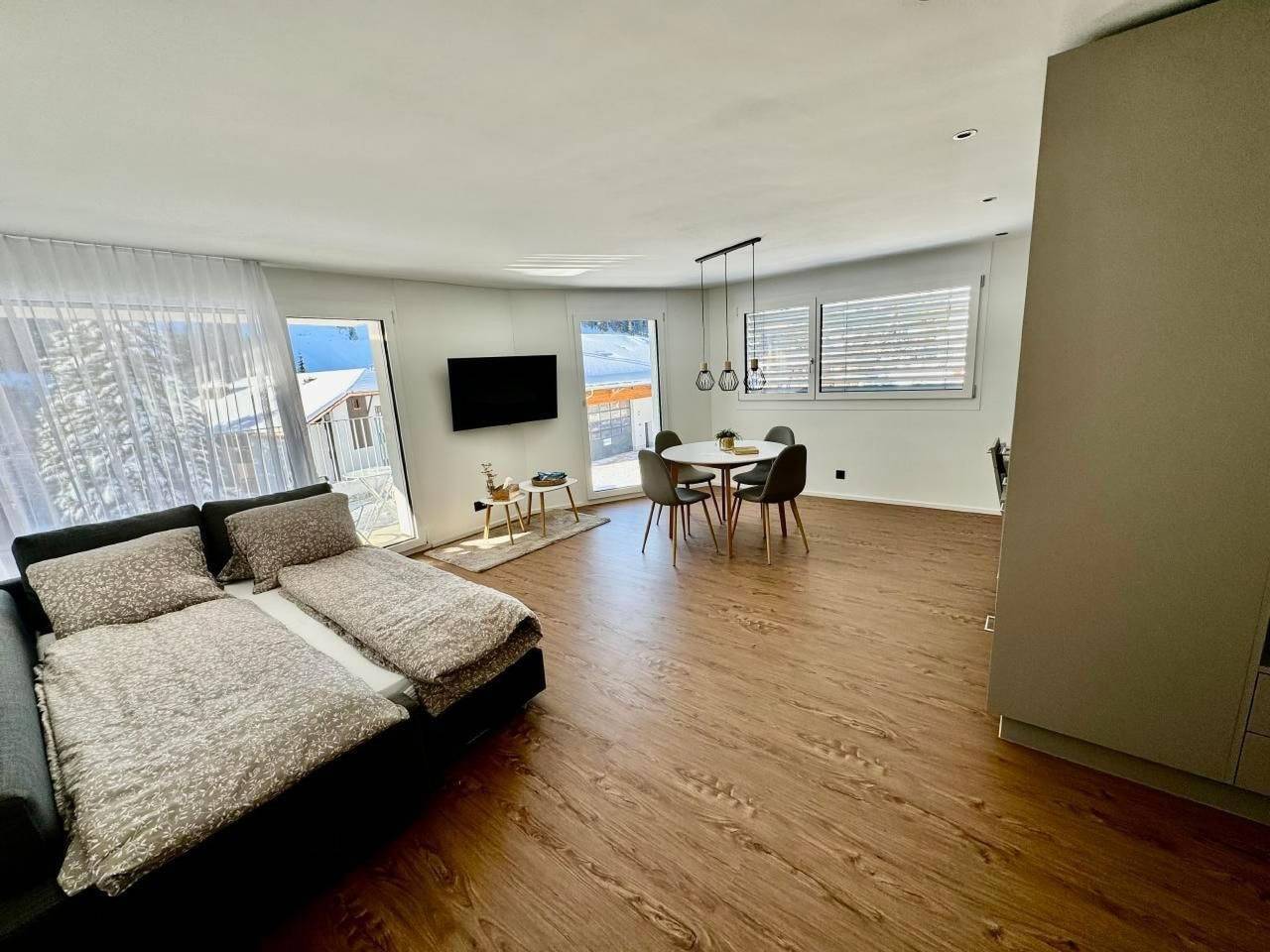 Geheel appartement, Moderne Ferienwohnung Heimatli mit 1 Schlafzimmer in Sörenberg, Flühli