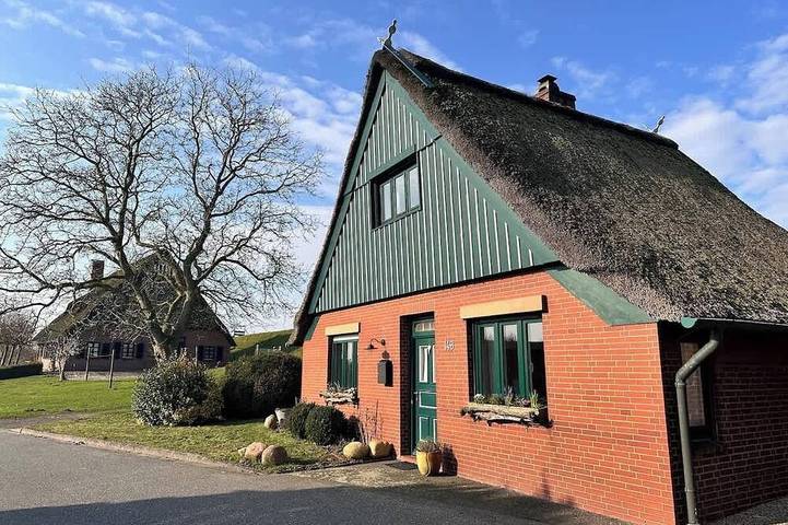 Ferienhaus für 4 Personen, mit Balkon und Garten, mit Haustier