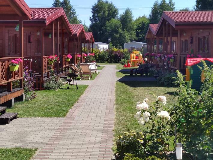 Domek letniskowy dla 4 osób, z Taras i Ogród oraz Widok w Dąbki